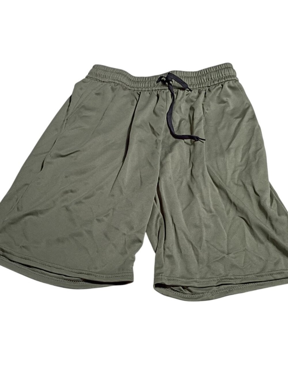 Unbranded Men's Olive Green Athletic Shorts - Size L